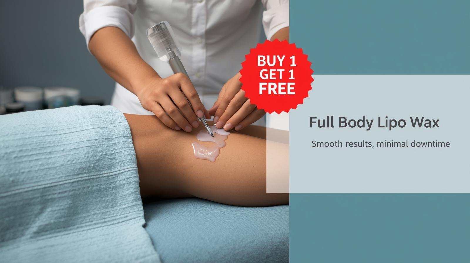 Buy 1 Full body lipo wax, get 1 Full body lipo wax free